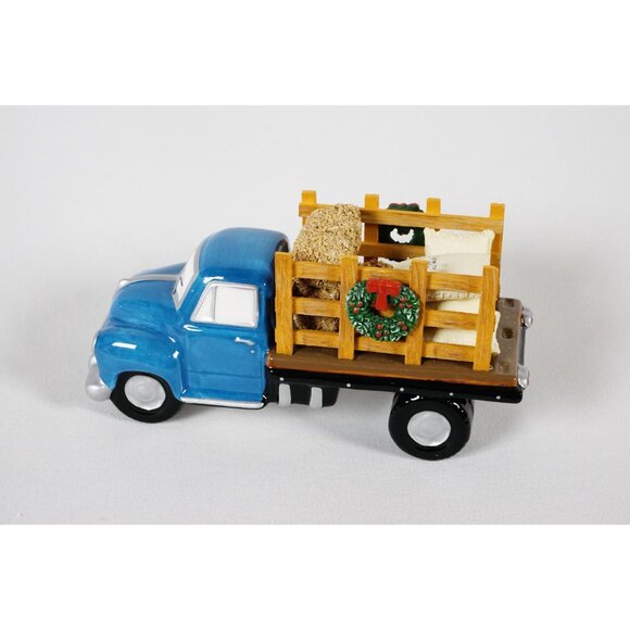 Department 56 Snow Village Farmer's Flatbed #54955 Original Box 1998 - Picture 2 of 9